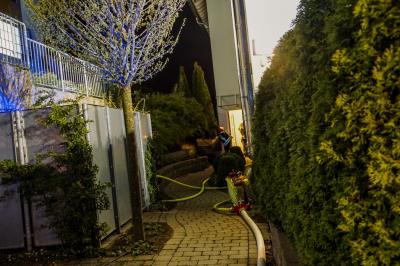 Herrenberg: Sauna in Wohnung faengt Feuer!